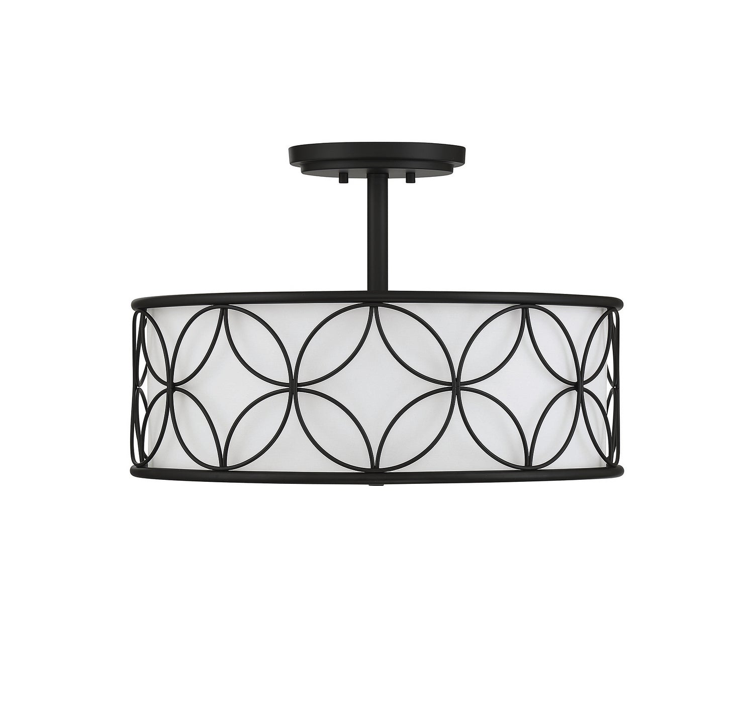 Reid Four Light Semi-Flush Mount