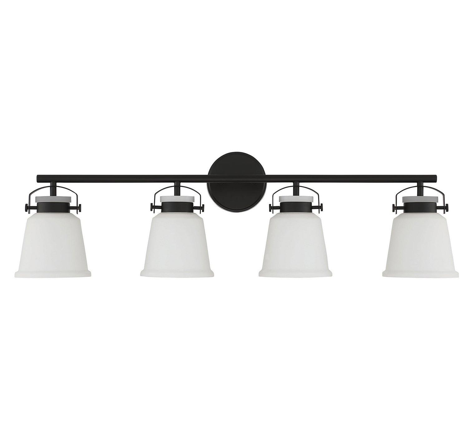 Meuble-lavabo Kaden à quatre lumières