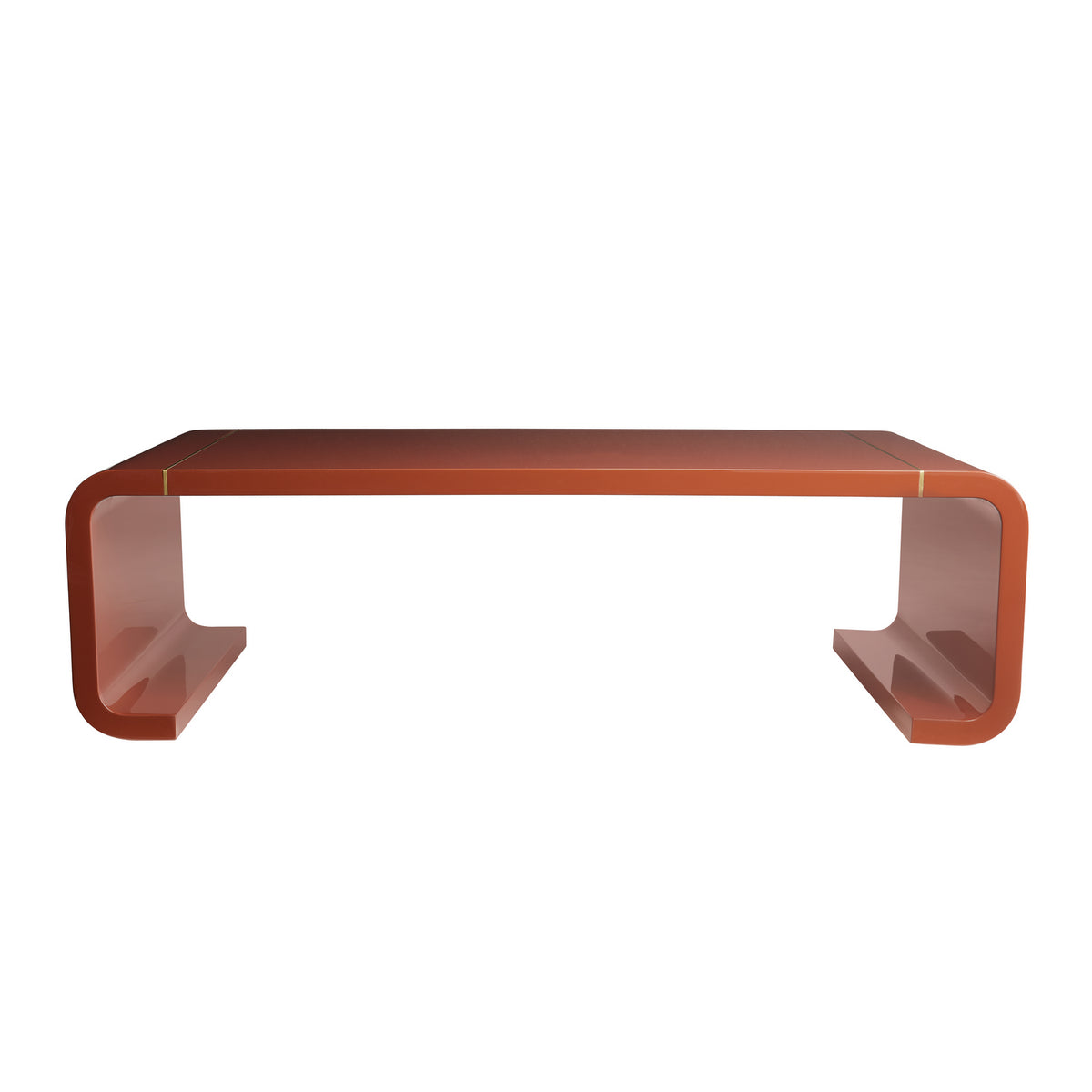 Table basse Turnley couleur paprika