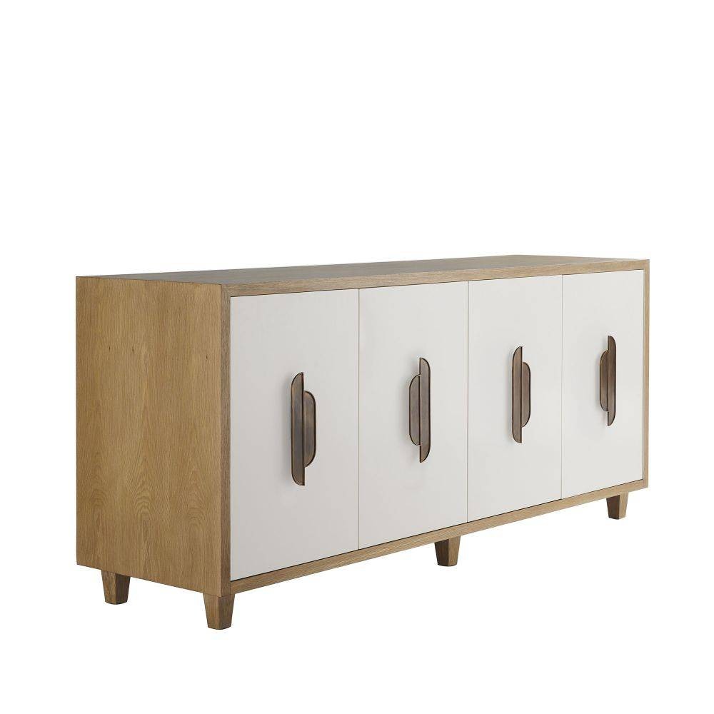 Crédence Kianna couleur blanc cassé