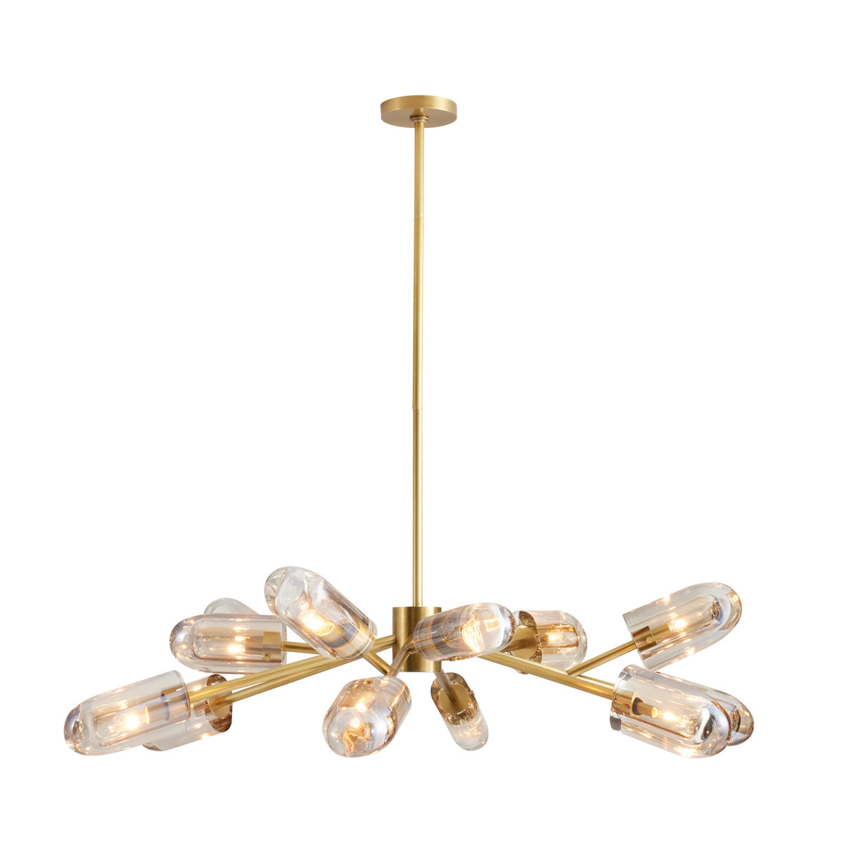 Javier 12 Light Chandelier in Champagne