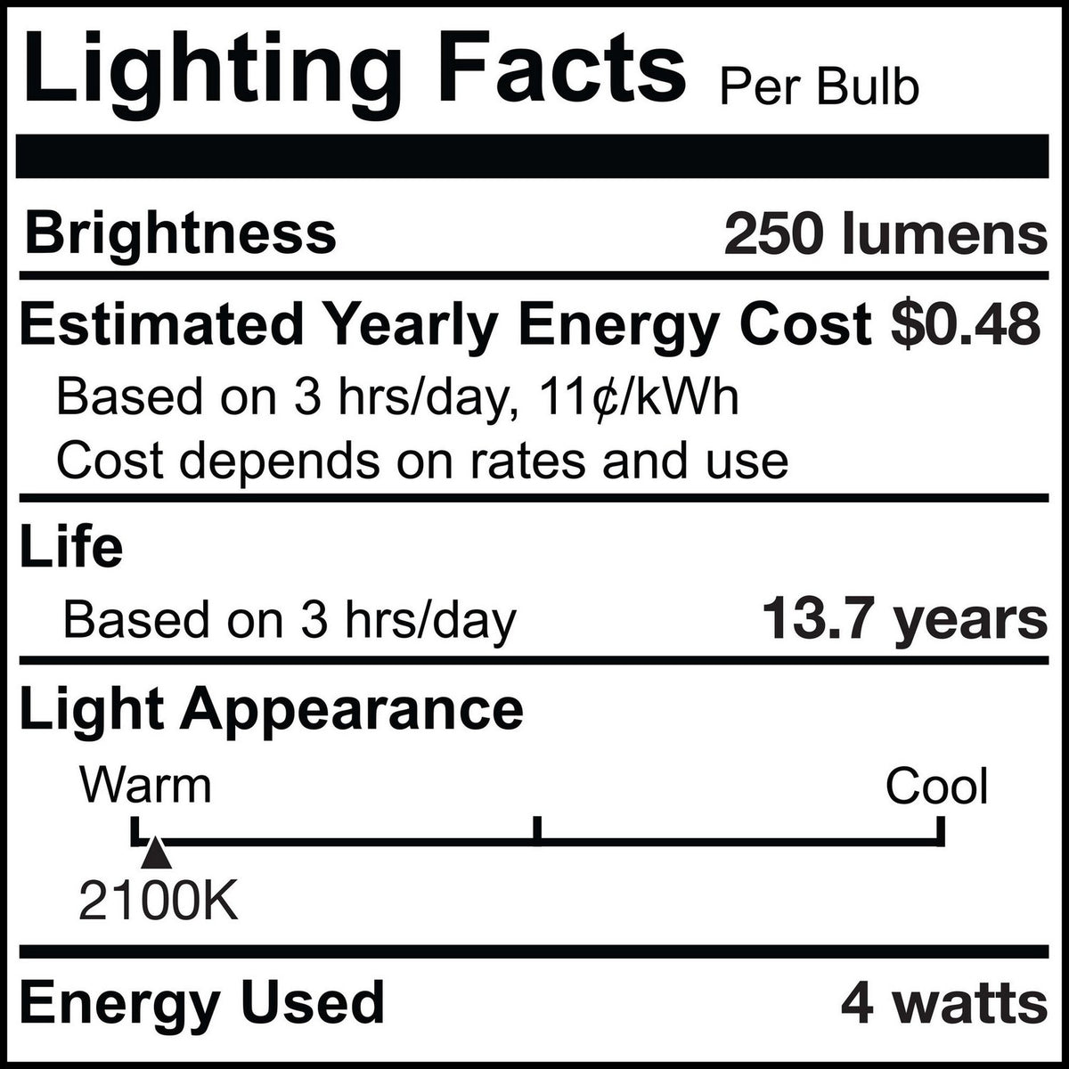 Spun Light Light Bulb in Amber