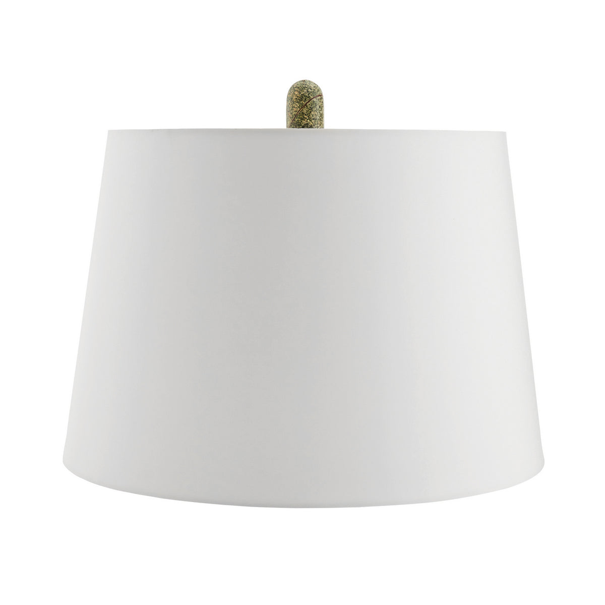 Mendoza One Light Table Lamp in Jungle Marble/Antique Brass