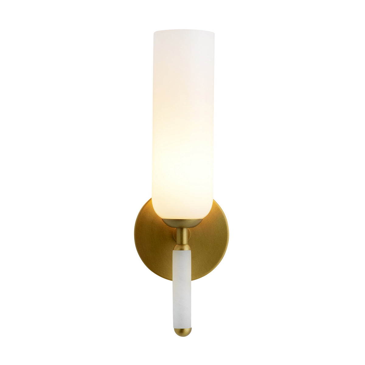 Norwalk One Light Wall Sconce in Opal
