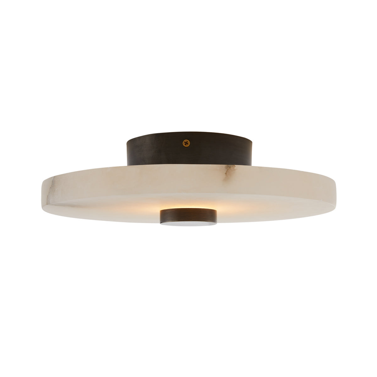 Moers LED Flush Mount in White