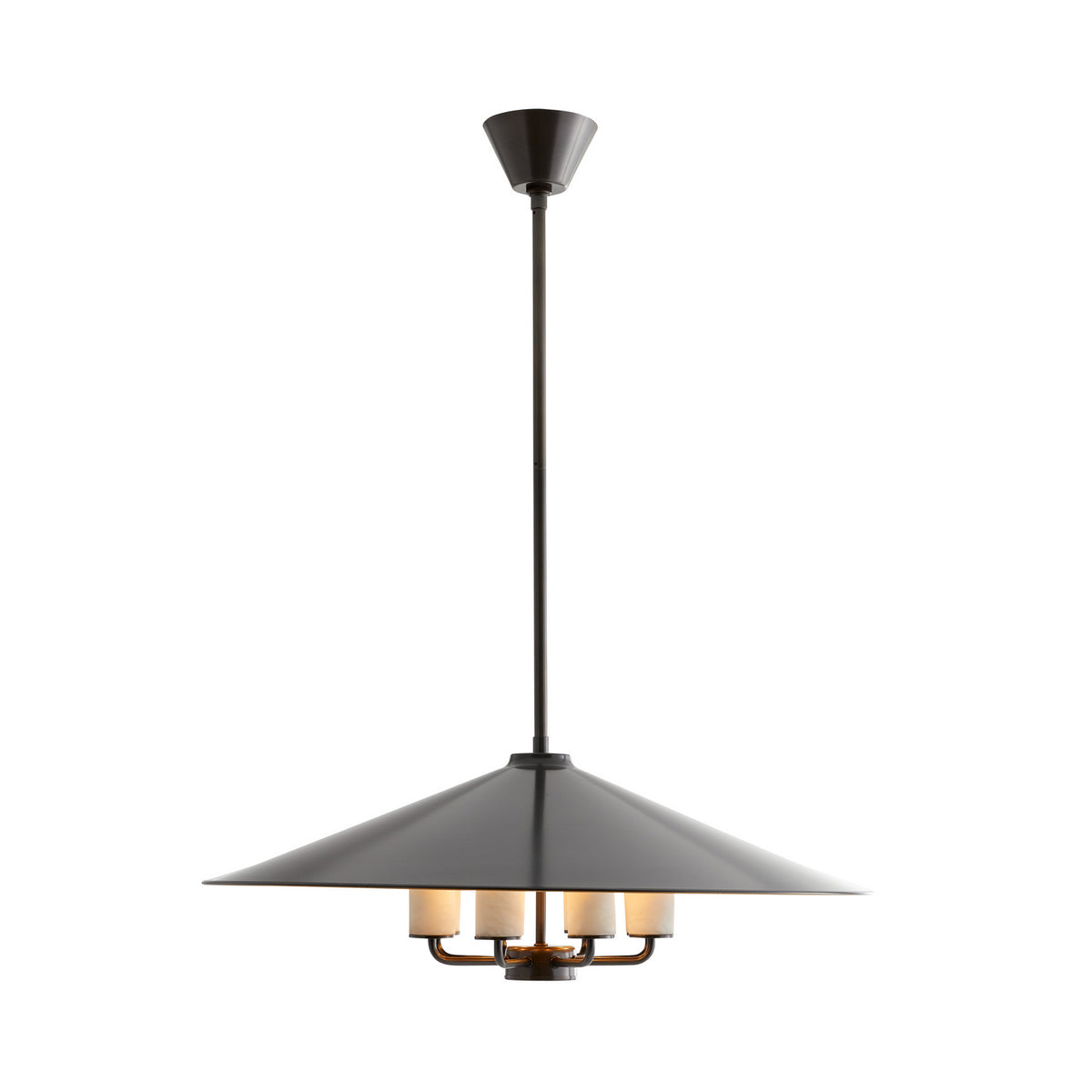 Manchester Eight Light Pendant in English Bronze