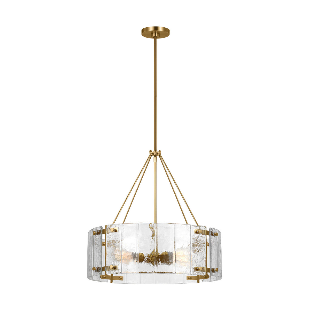 Lustre Calvert à quatre lumières