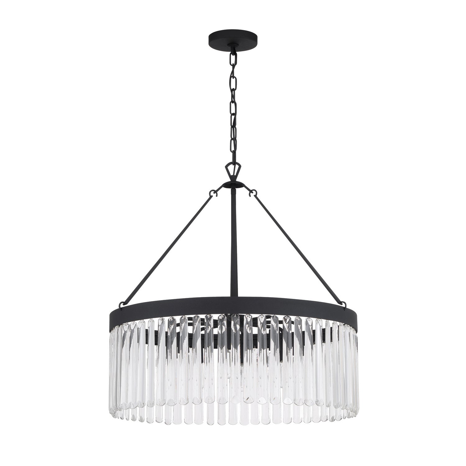 Lustre Emory à Huit Lumières