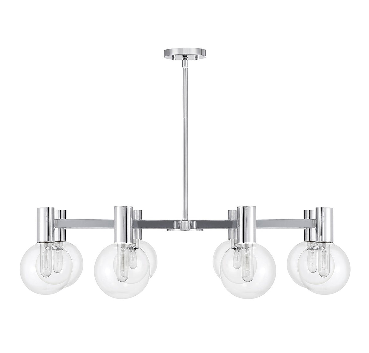 Wright Eight Light Chandelier