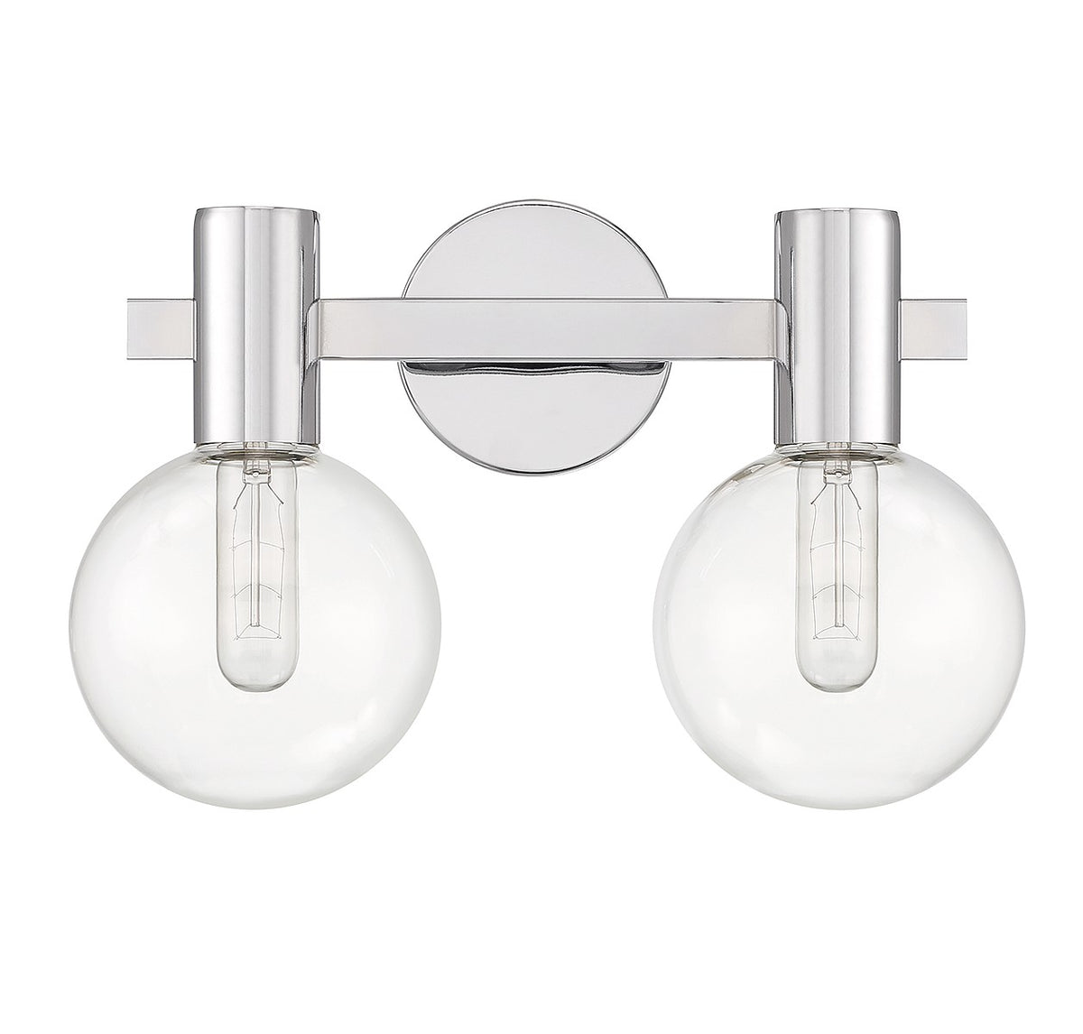 Wright Two Light Bathroom Vanity