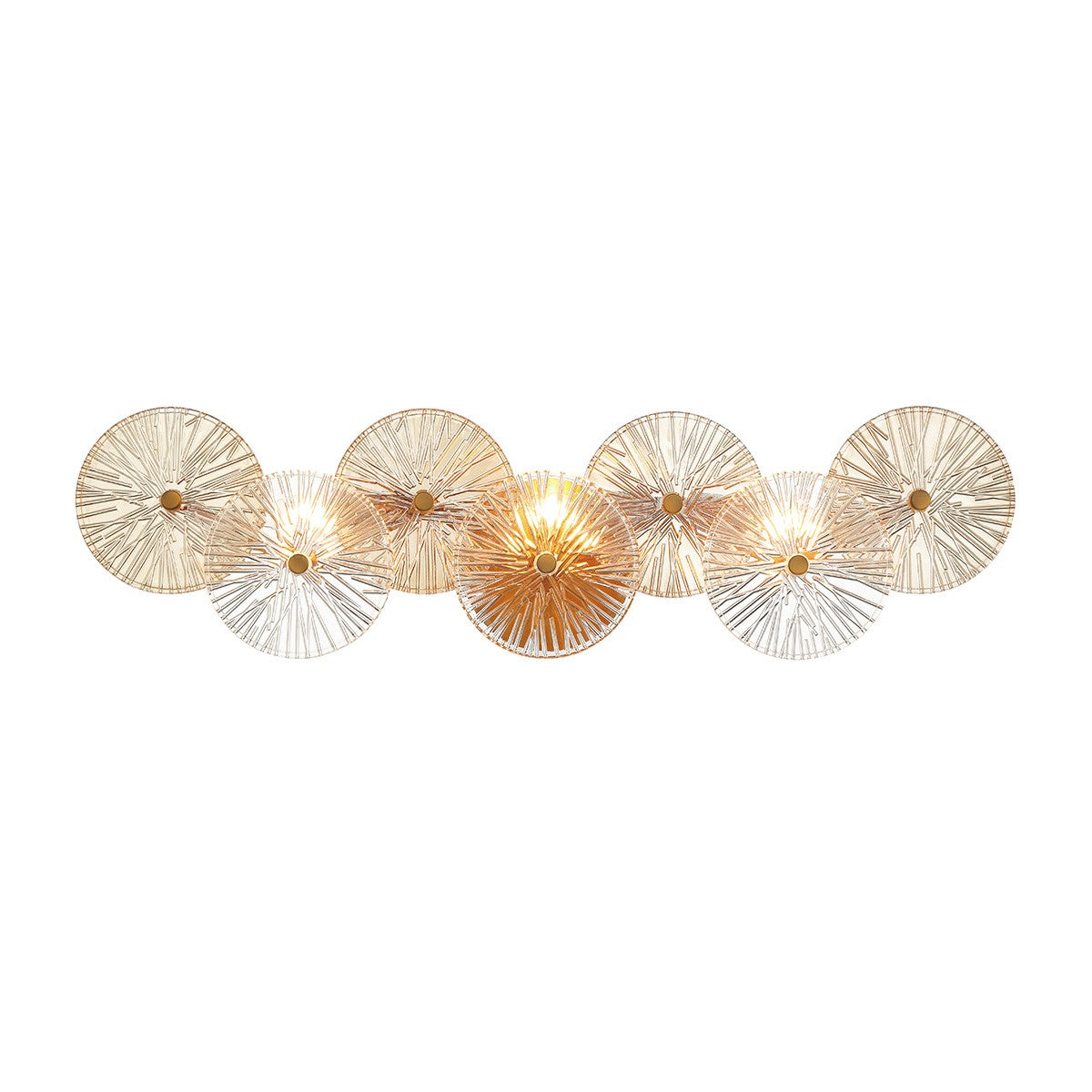 Sue-Anne Three Light Vanity in Matte Gold