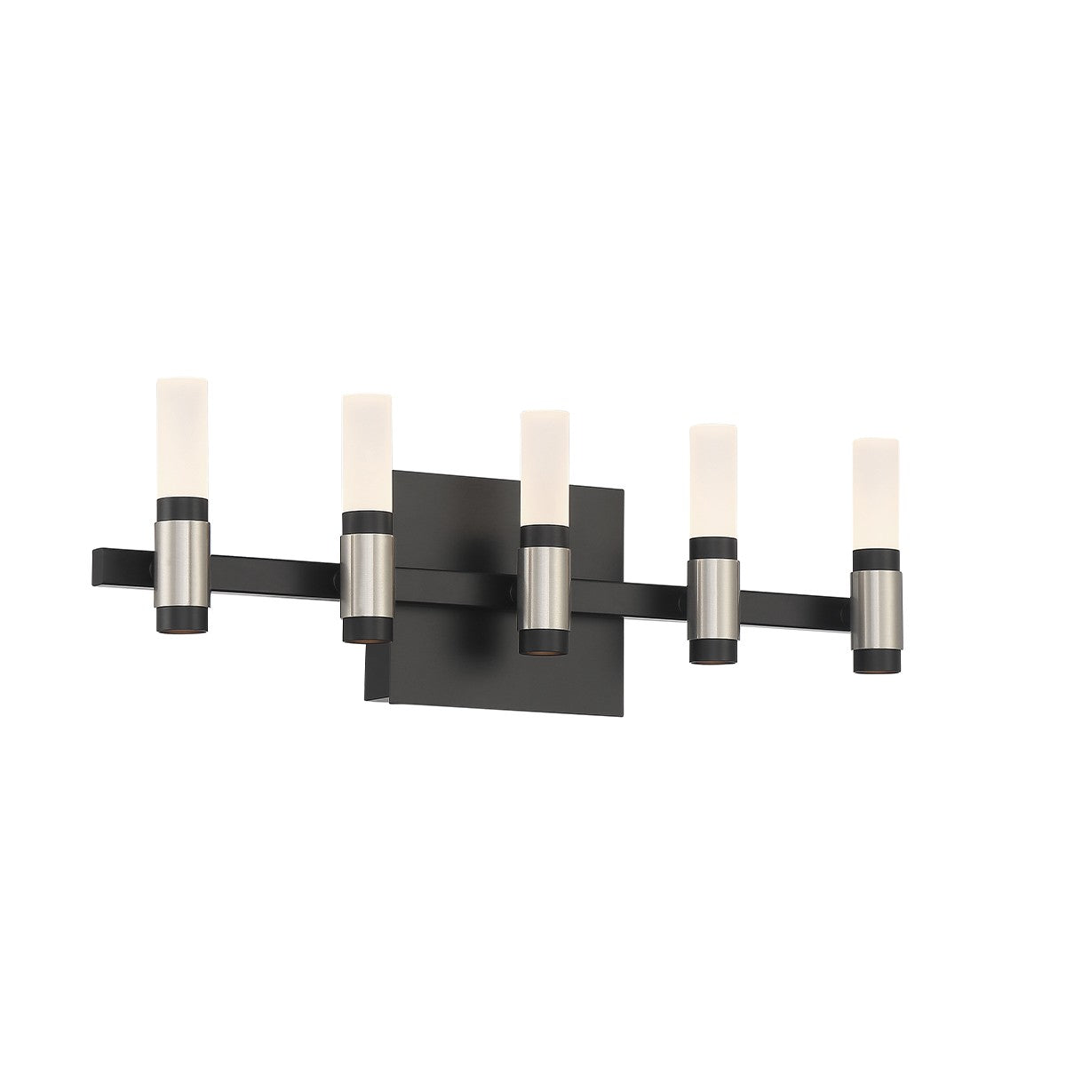Albany LED Vanity in Silver-Black Mix