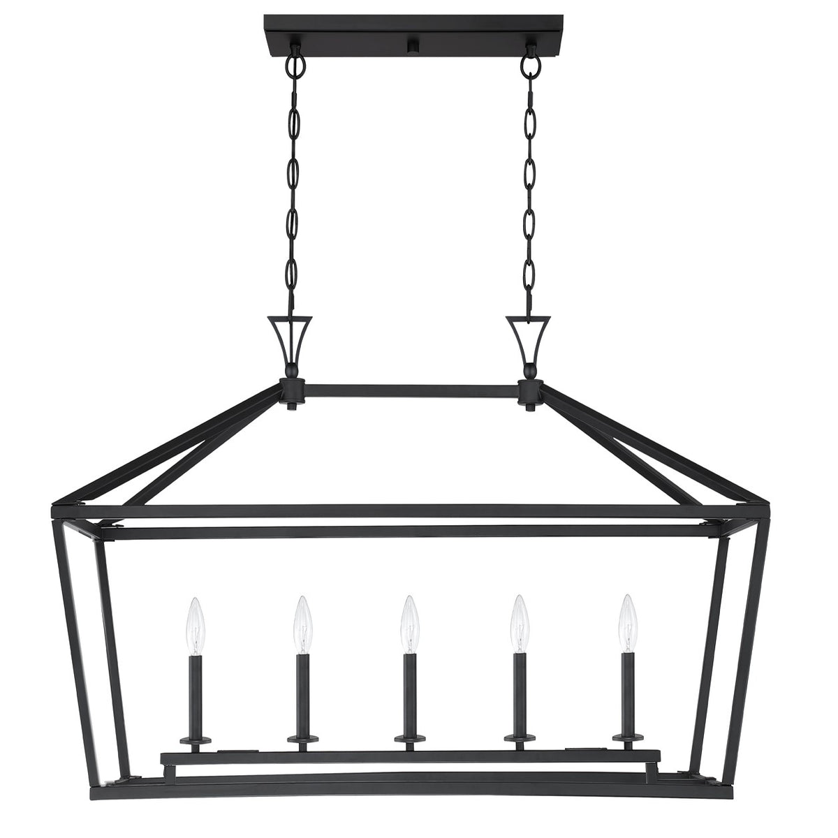 Townsend Five Light Linear Chandelier
