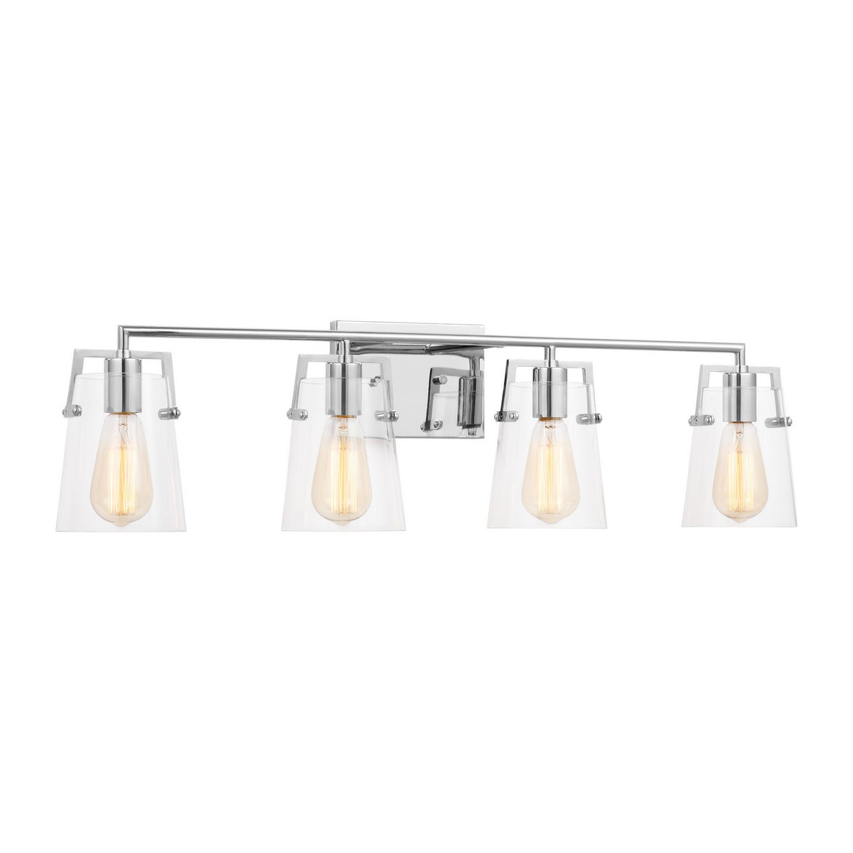 Crofton Four Light Bath in Chrome