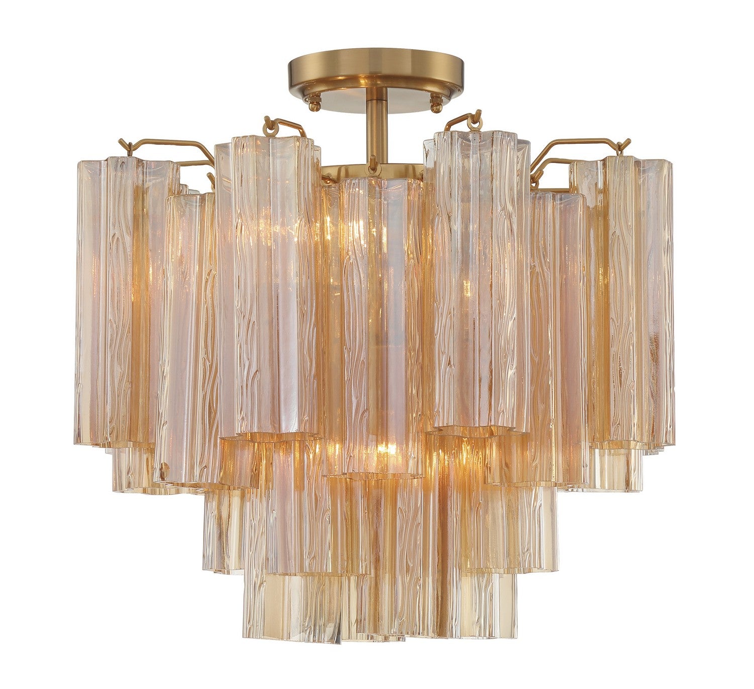 Addis Four Light Semi Flush Mount