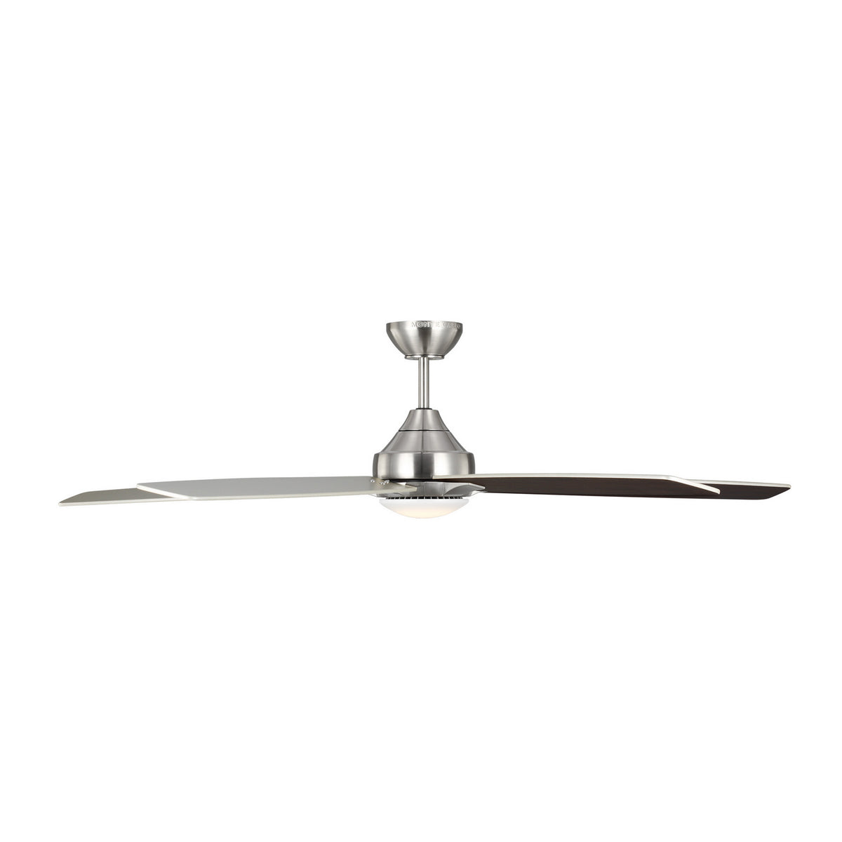 Lowden 60" Ceiling Fan in Brushed Steel