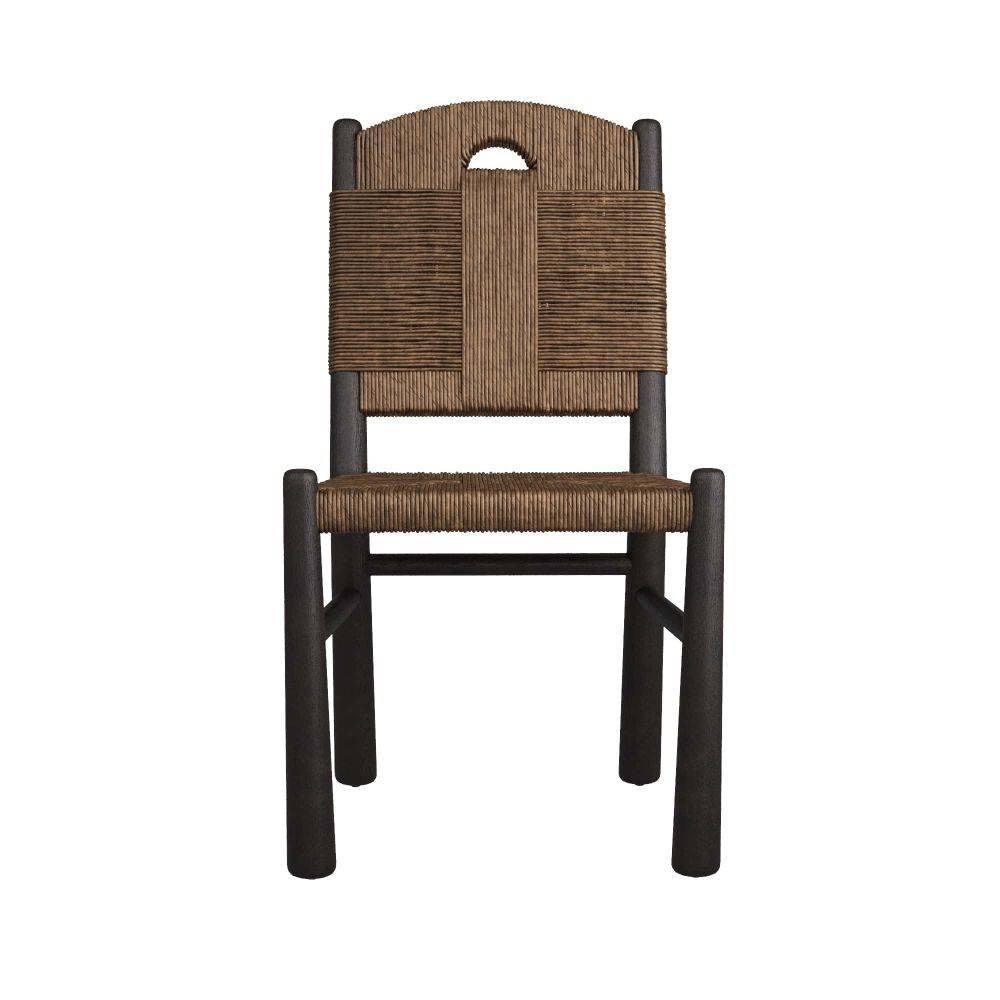Solange Dining Chair in Sable Wood/Tobacco Wash Paper Cord