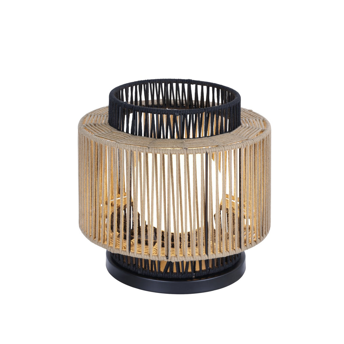 Aden One Light Outdoor Portable Lamp in Matte Black