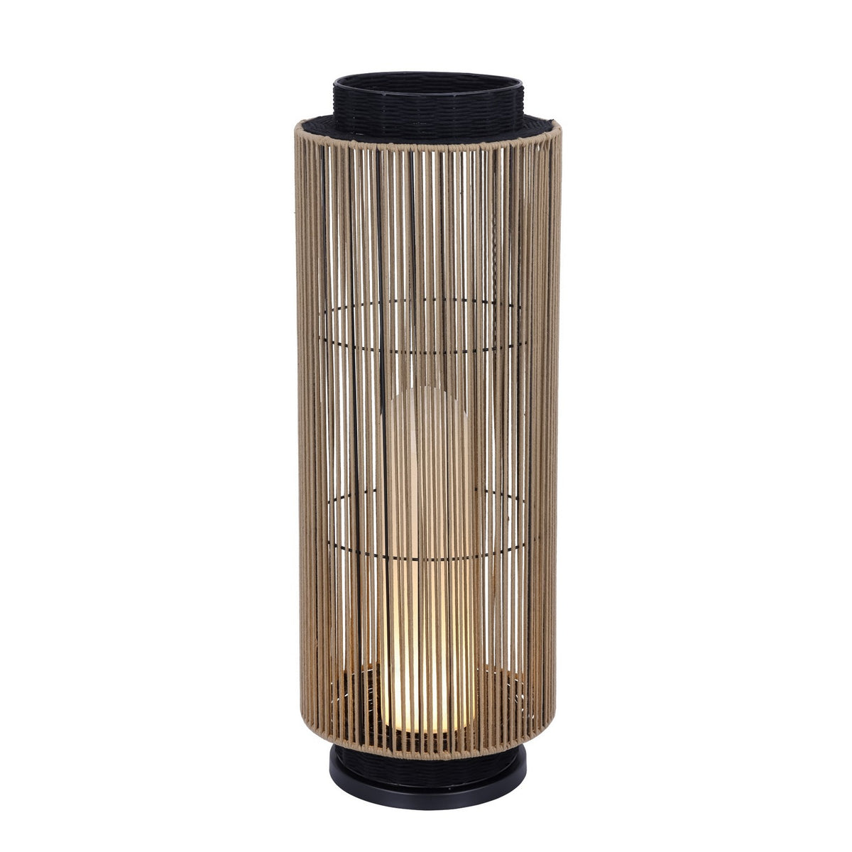 Aden One Light Outdoor Portable Lamp in Matte Black