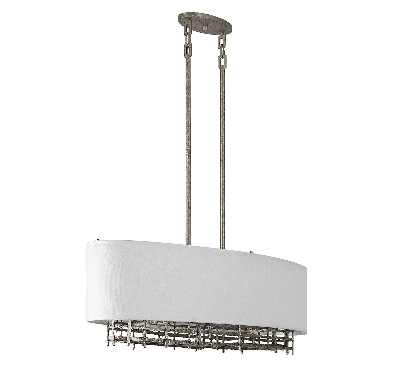 Lustre Linéaire Cameo à Quatre Lumières en Campagne Luxe