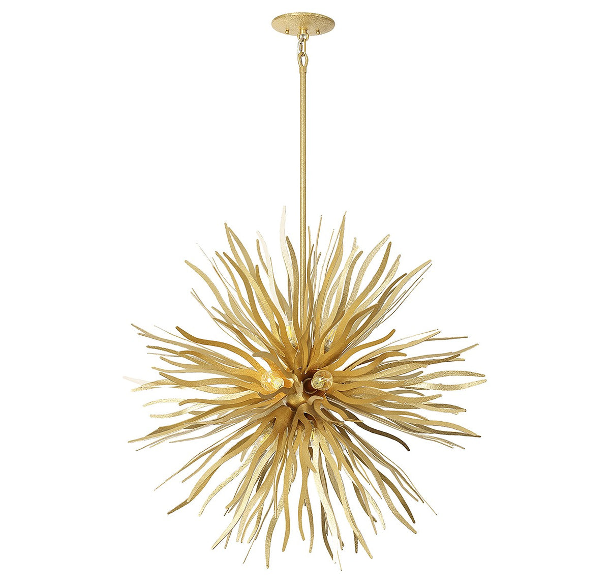 Killiam 16 Light Pendant in Cavalier Gold