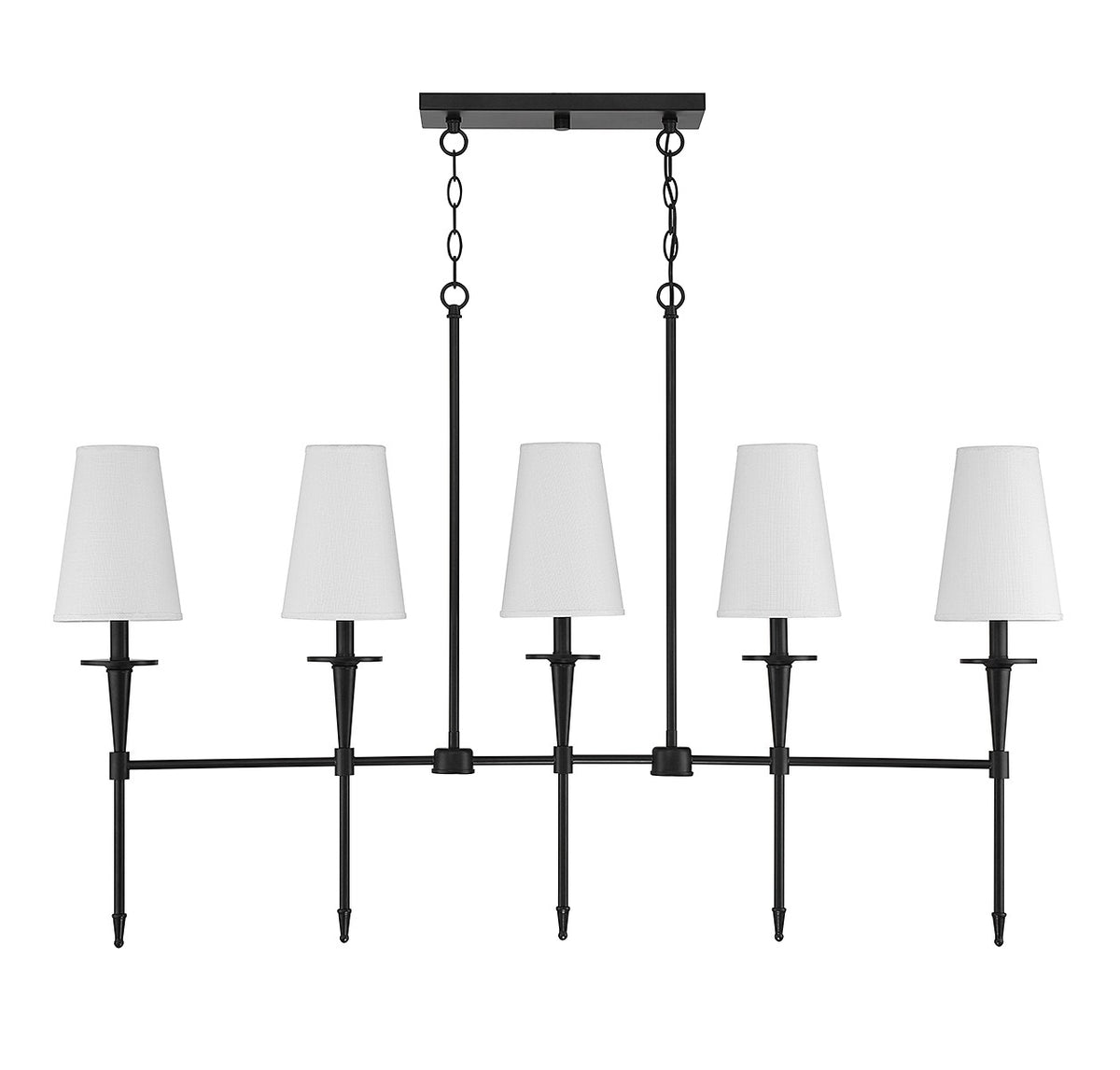 Trundle Five Light Linear Chandelier