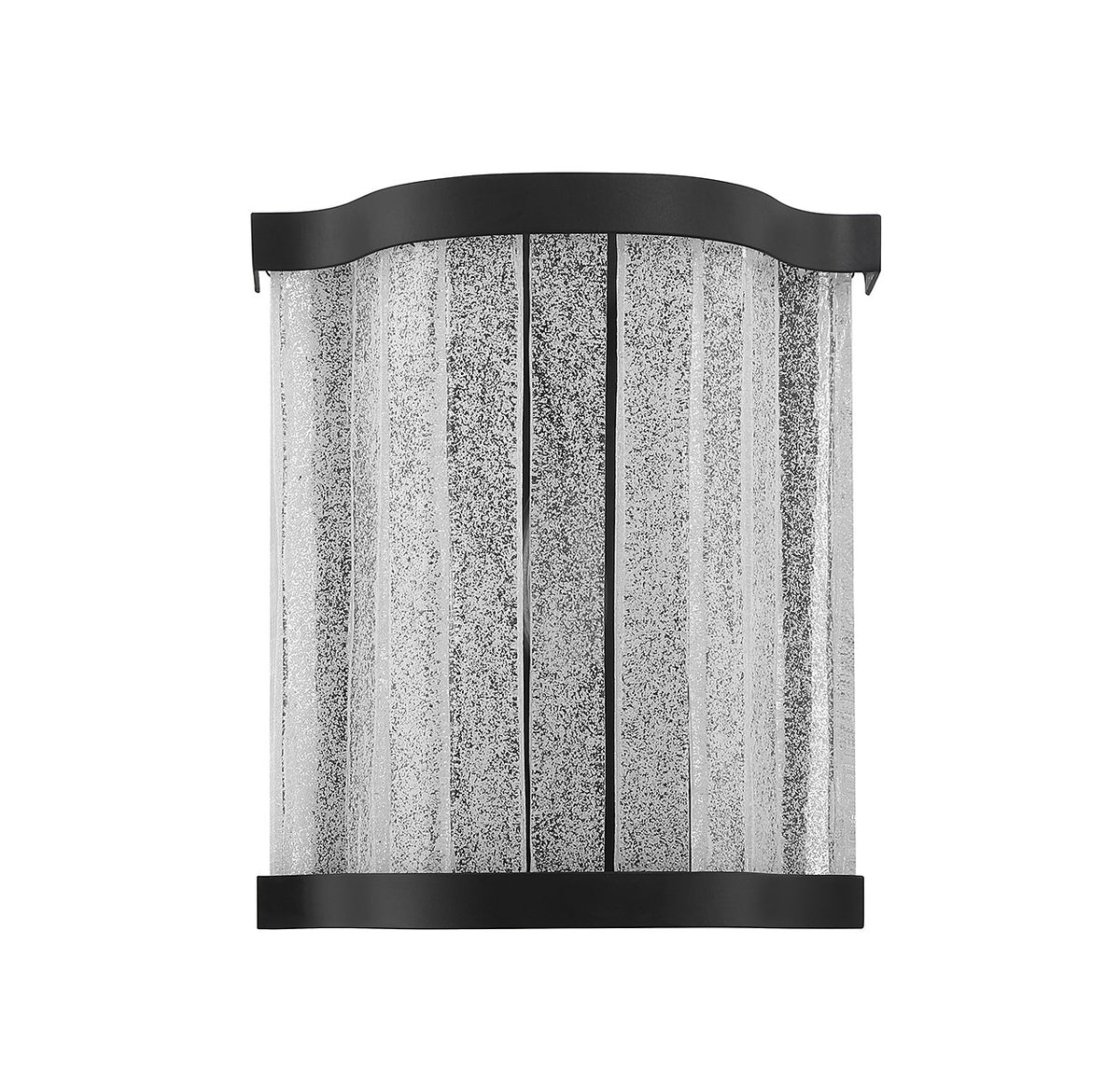 Parkside One Light Wall Sconce in Matte Black