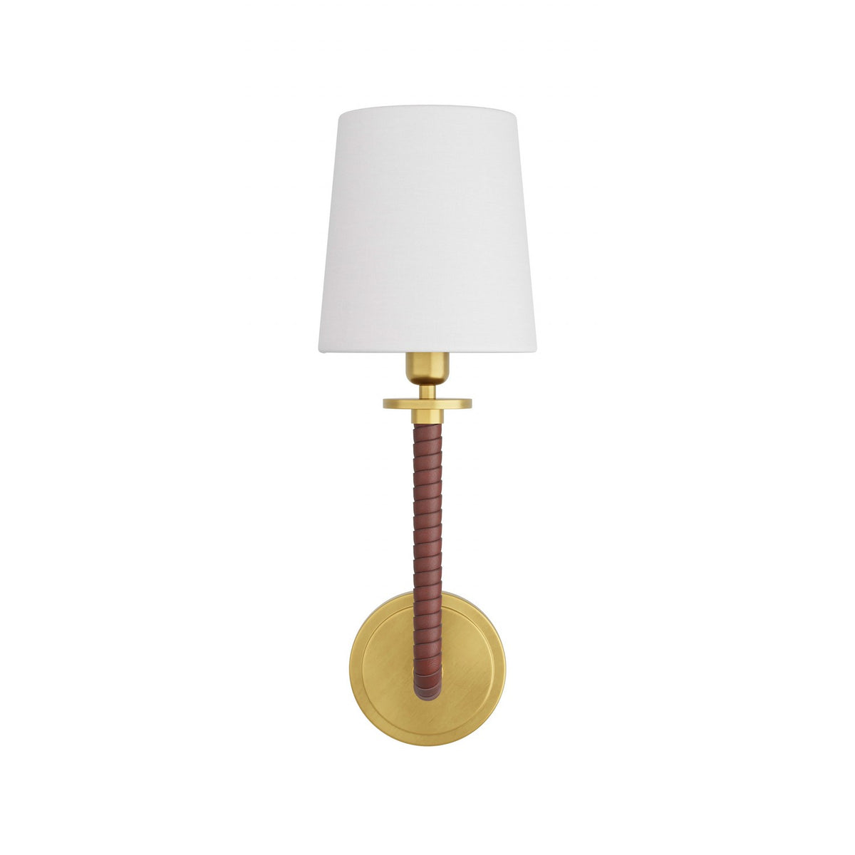 Wayman One Light Wall Sconce in Antique Brass