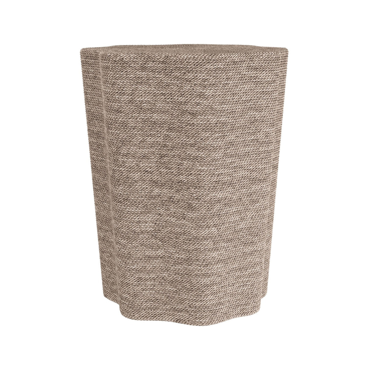 Table d'appoint Tucson en bois blanchi naturel