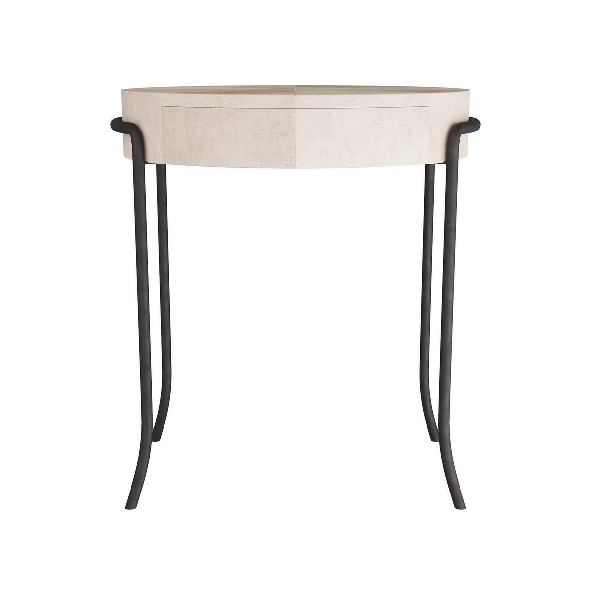 Table d'appoint Mosquito couleur ivoire