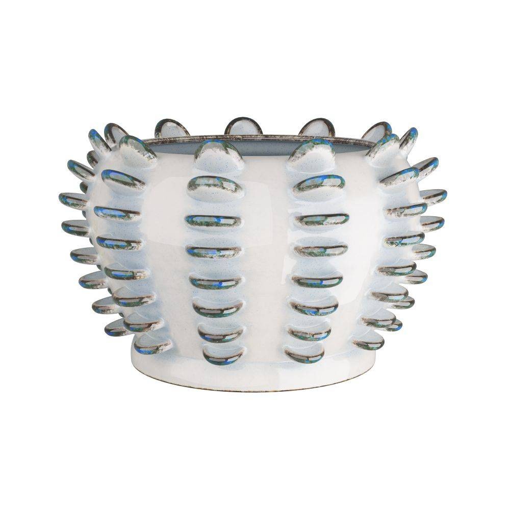 Ailee Vase in Reactive Blue