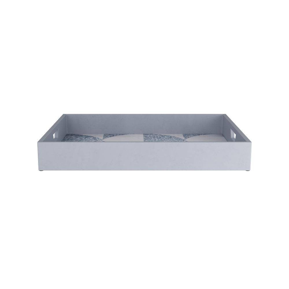Alfie Tray in Slate Blue Mosaic
