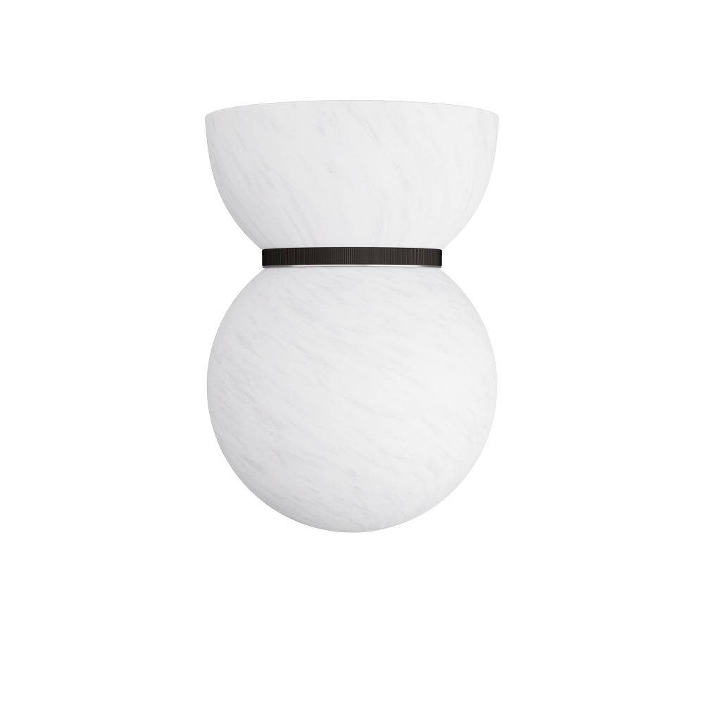 Bryn Flush Mount in Matte Swirl