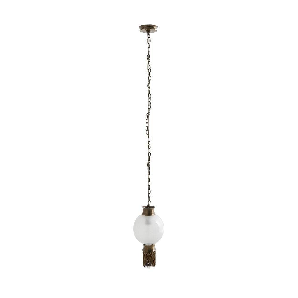 Boswell Pendant in Antique Brass