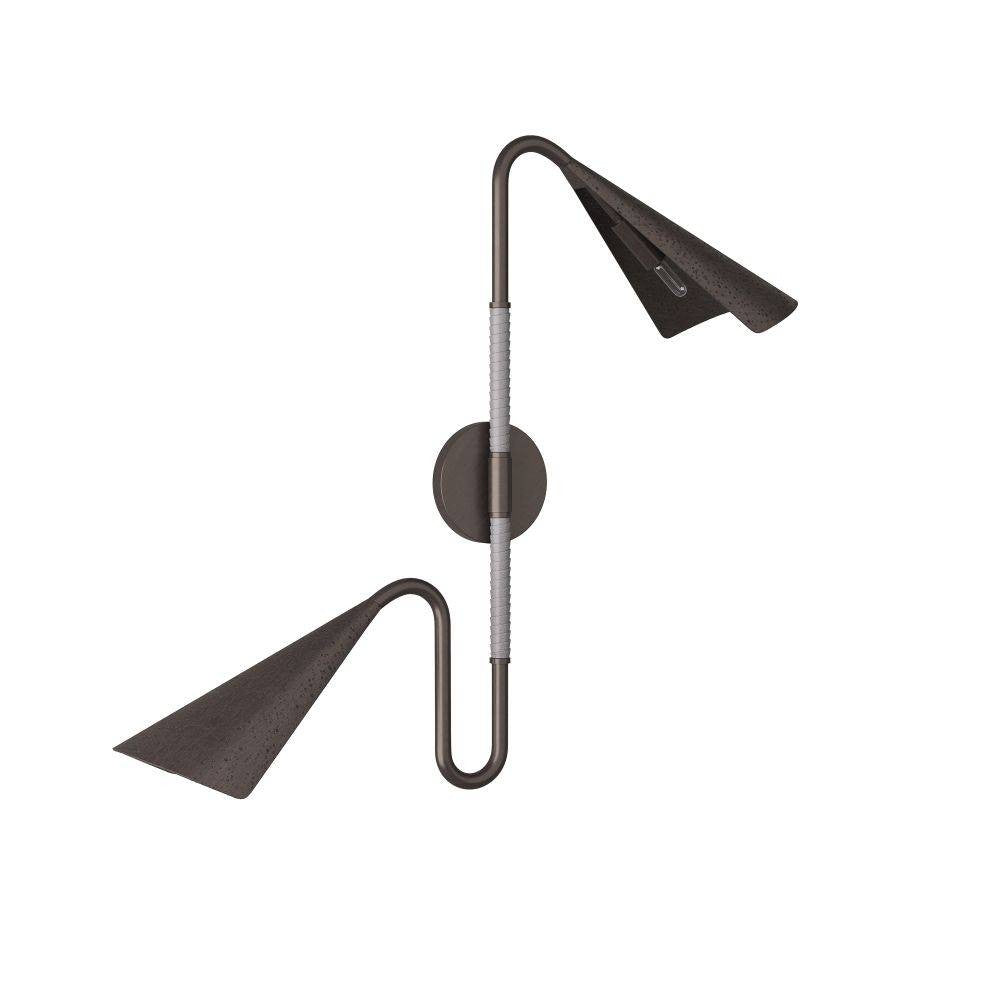 Applique murale Amerson en bronze anglais