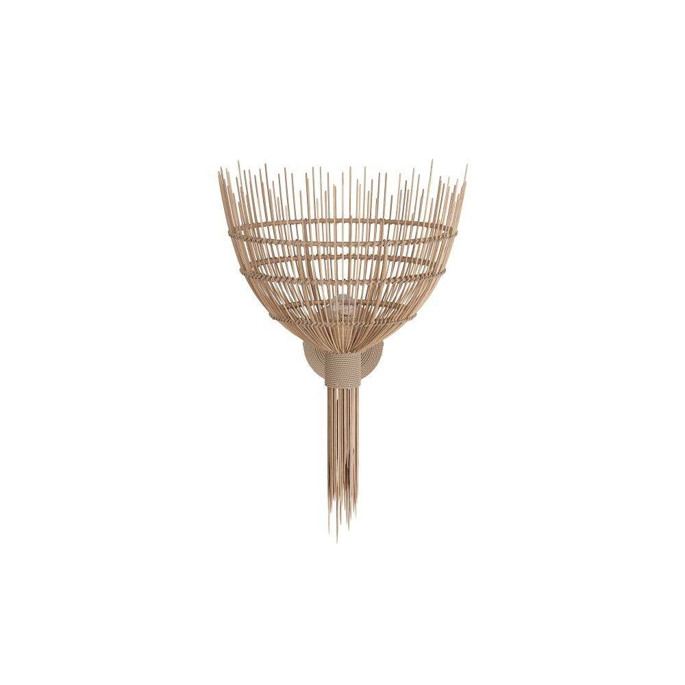 Applique murale Abitha en coco naturel Midrib