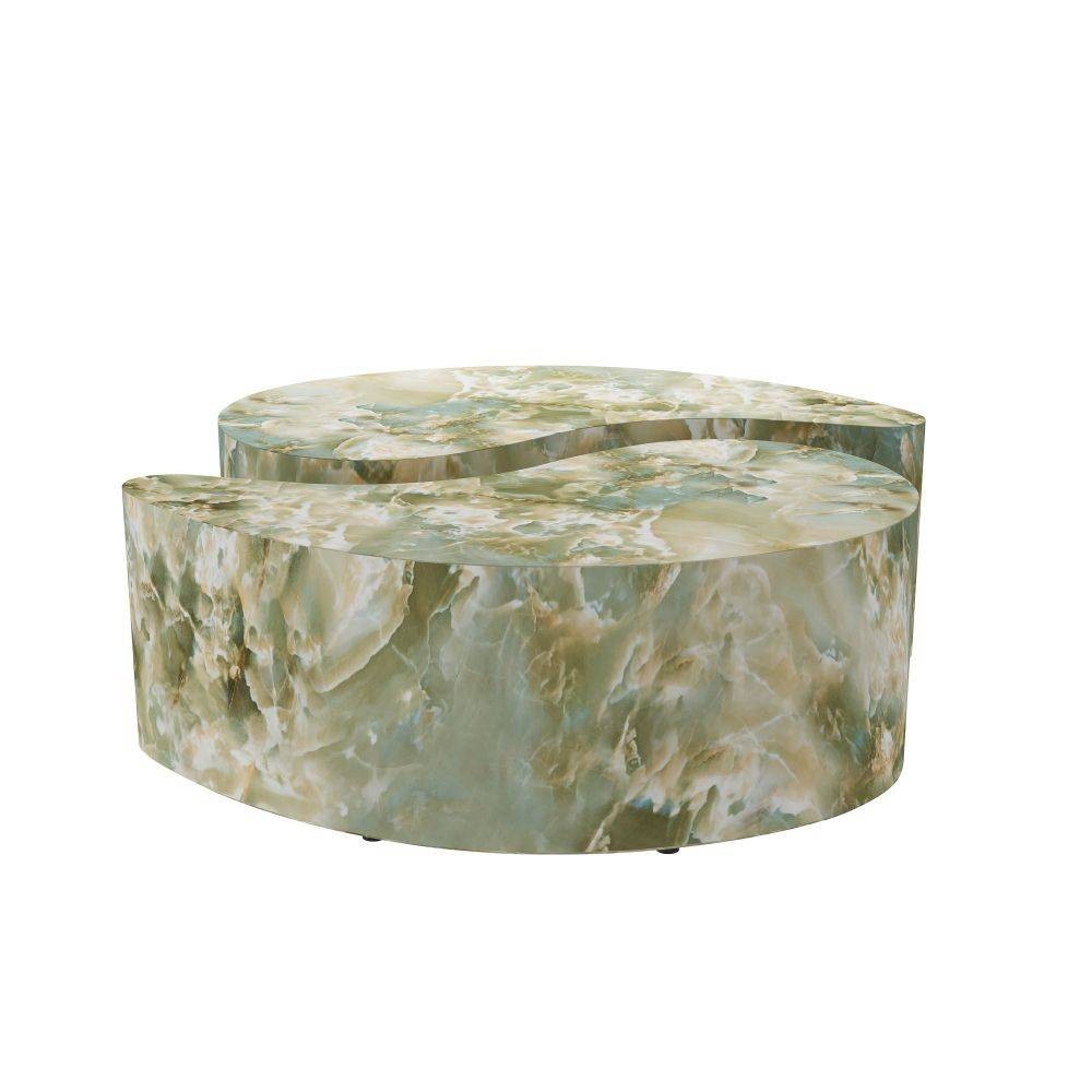 Adelines Coffee Tables, Set of 2 in Jade