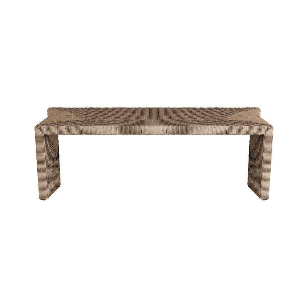Zuri Bench in Black Wash