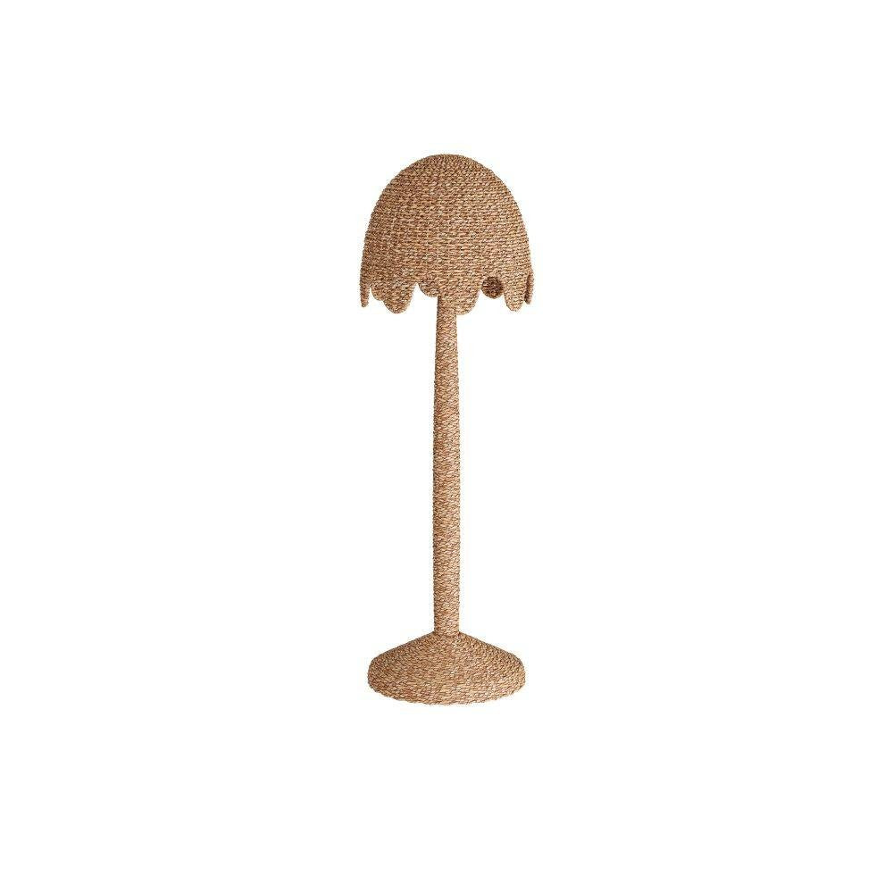 Mar Floor Lamp in Natural, Rattan