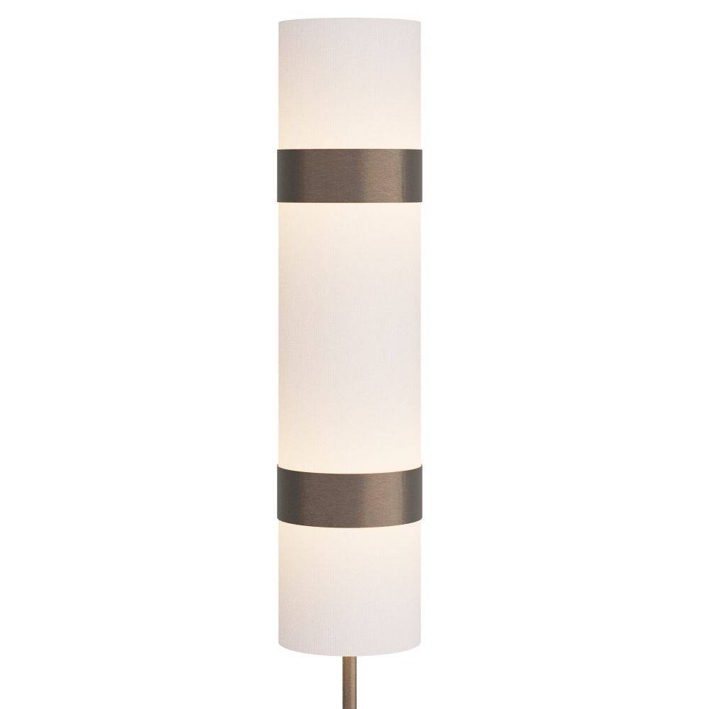 Lampadaire Belton en bronze anglais et acier