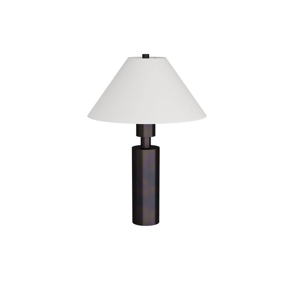 Blazi Table Lamp in Hot Rolled Steel, Iron