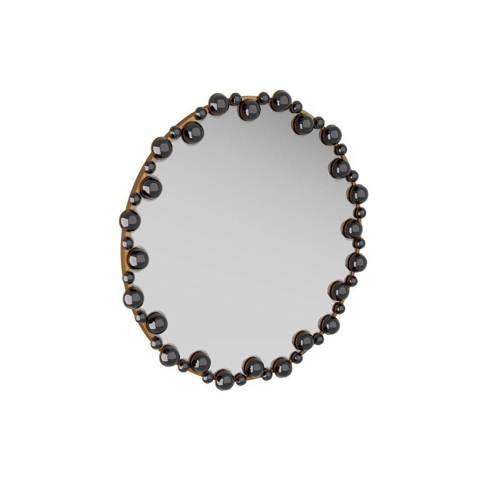 Zaldana Mirror in Black