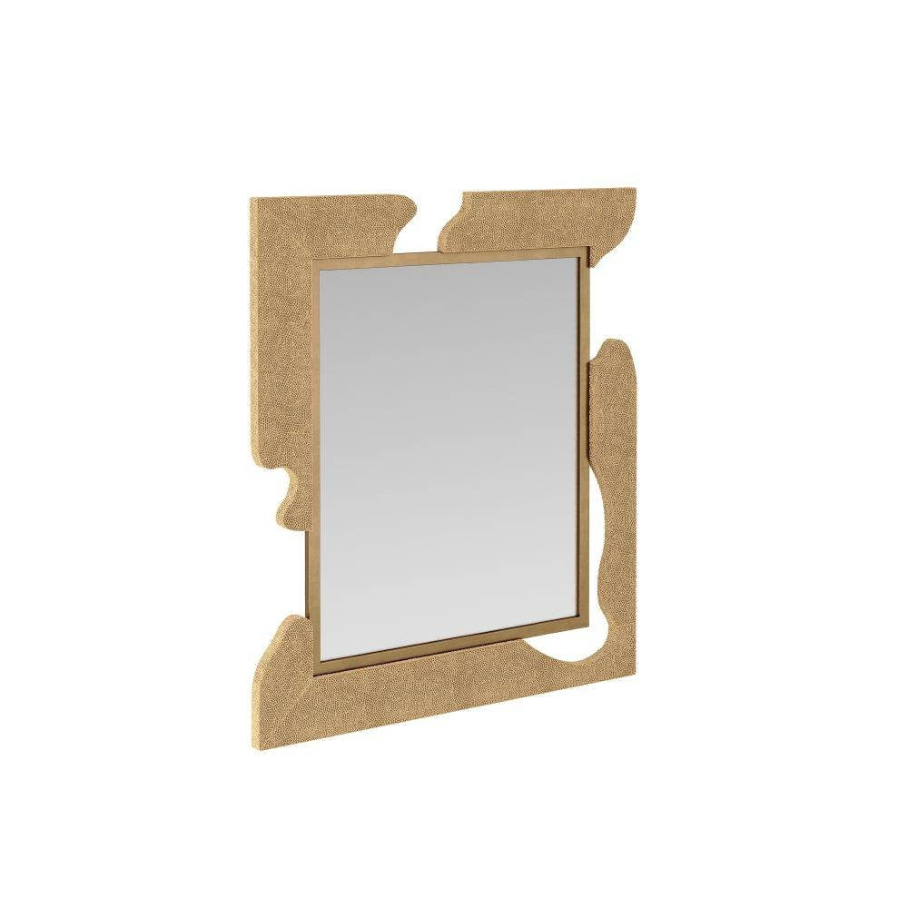 Zayden Mirror in Antique Brass
