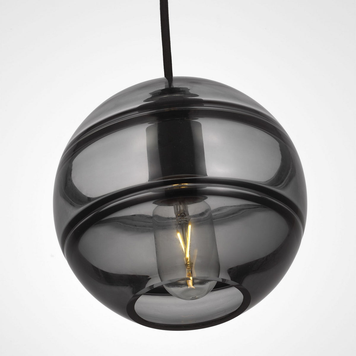 Sedona LED Pendant in Nightshade Black