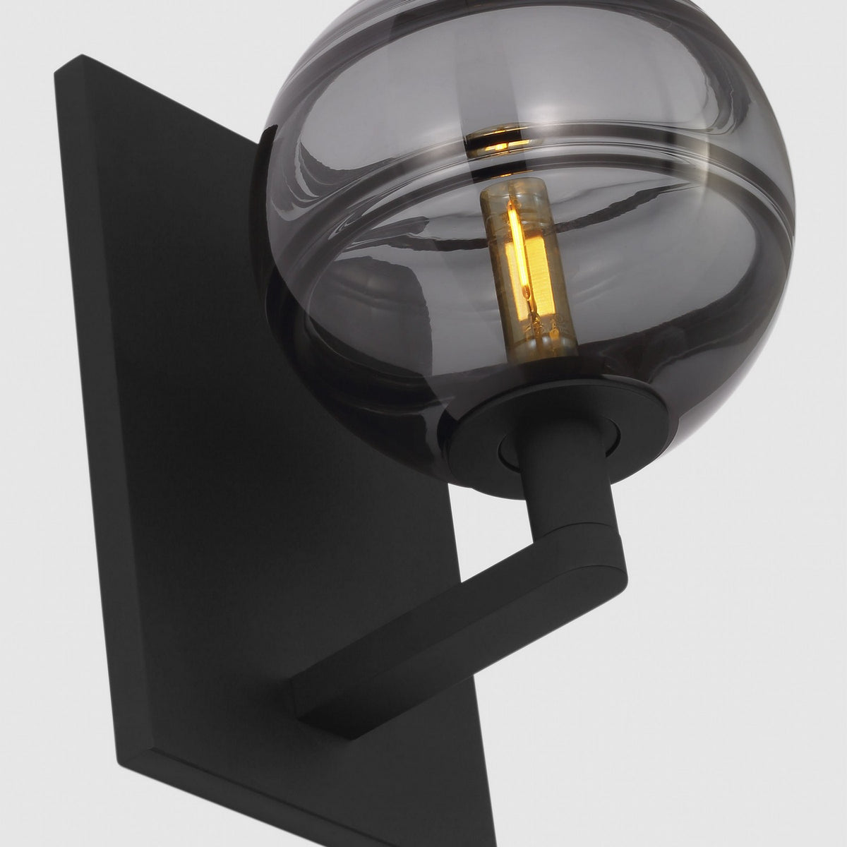 Sedona LED Wall Sconce in Nightshade Black