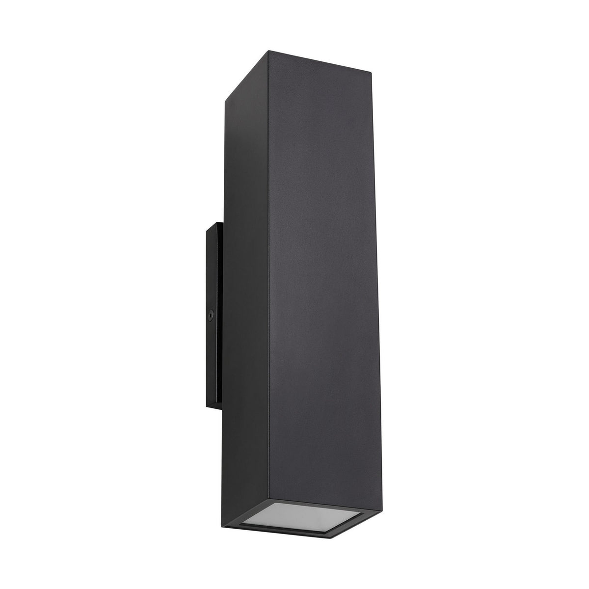 Pressa LED Outdoor Wall Mount in Black