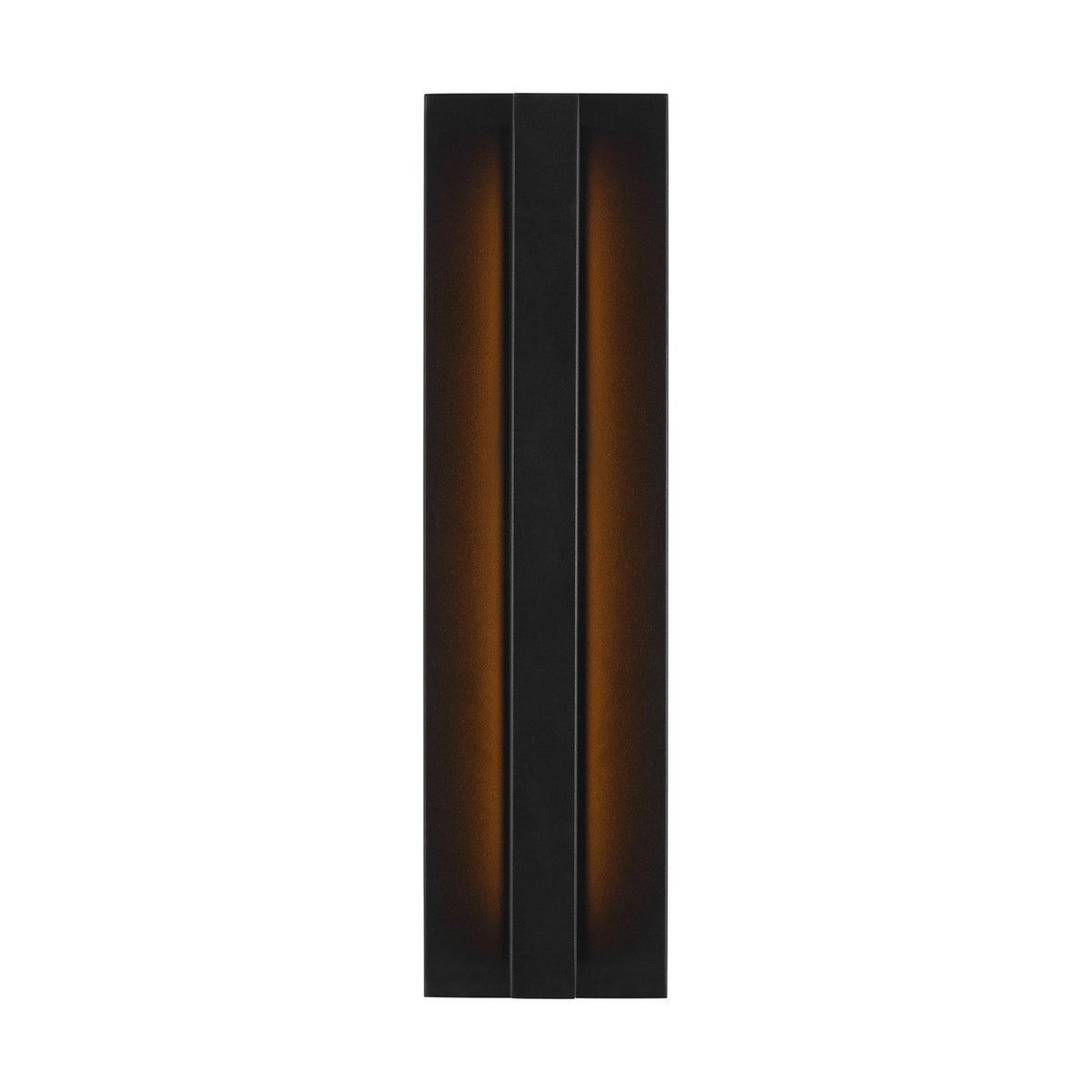 Anton LED Outdoor Wall Mount in Black