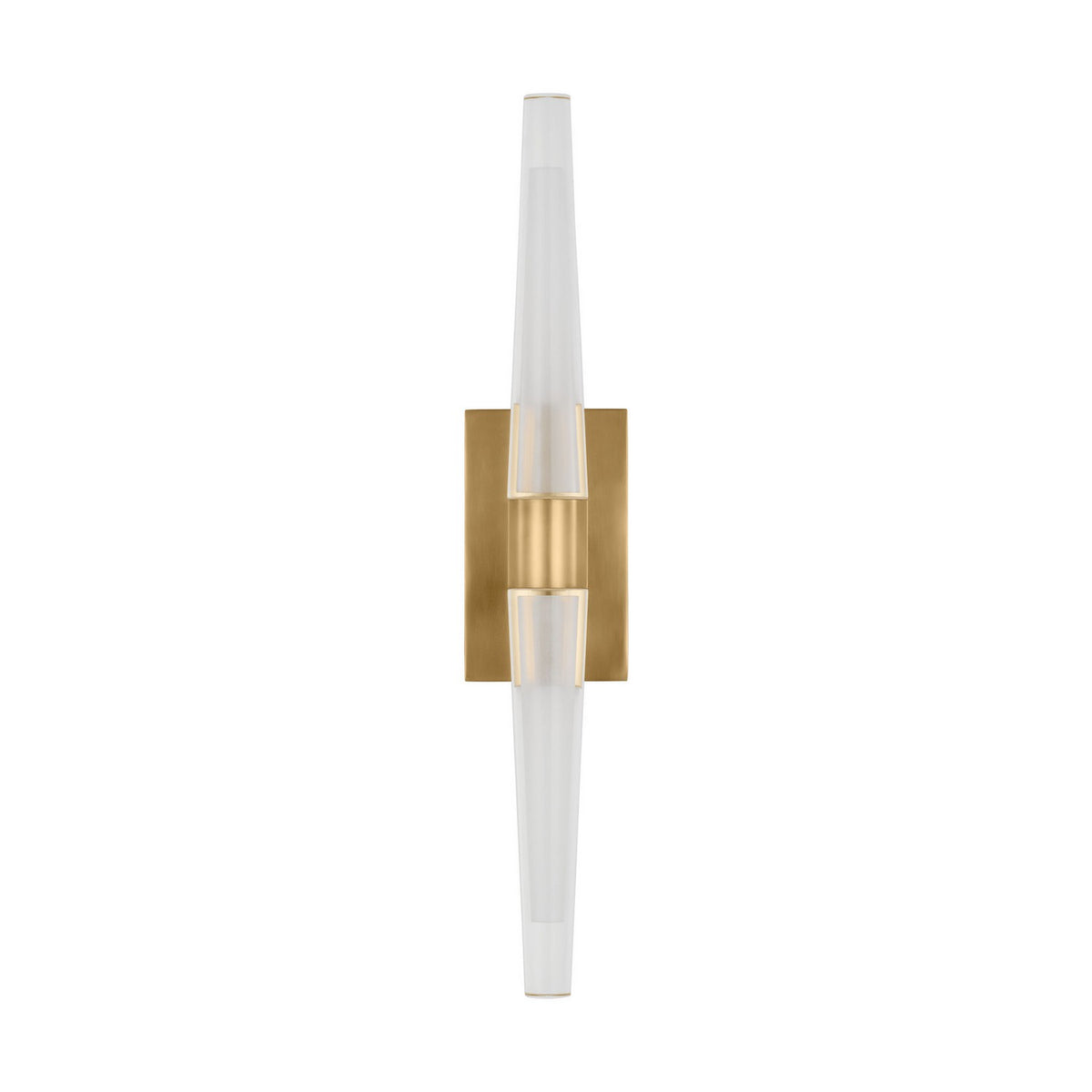 Lassell LED Wall Sconce in Natural Brass