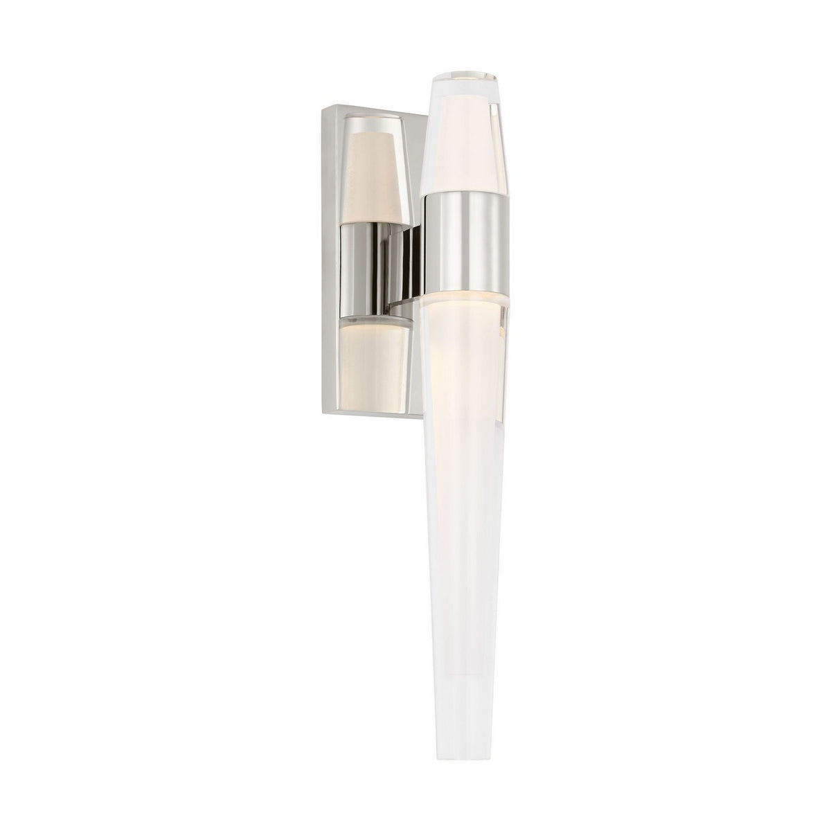 Lassell LED Wall Sconce in Polished Nickel