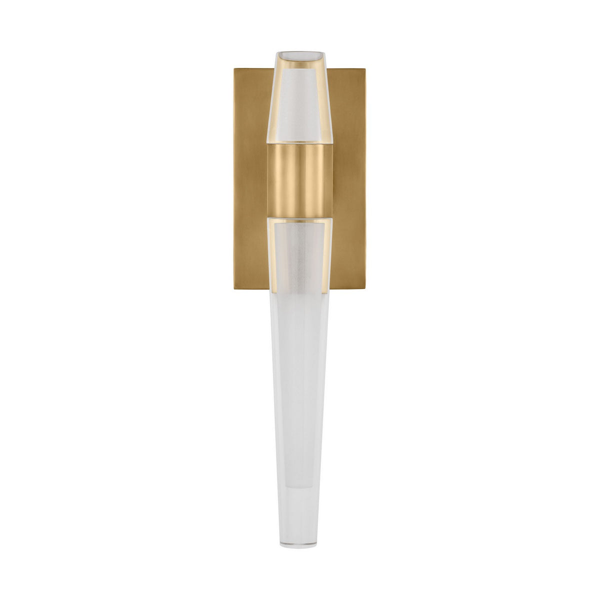 Lassell LED Wall Sconce in Natural Brass